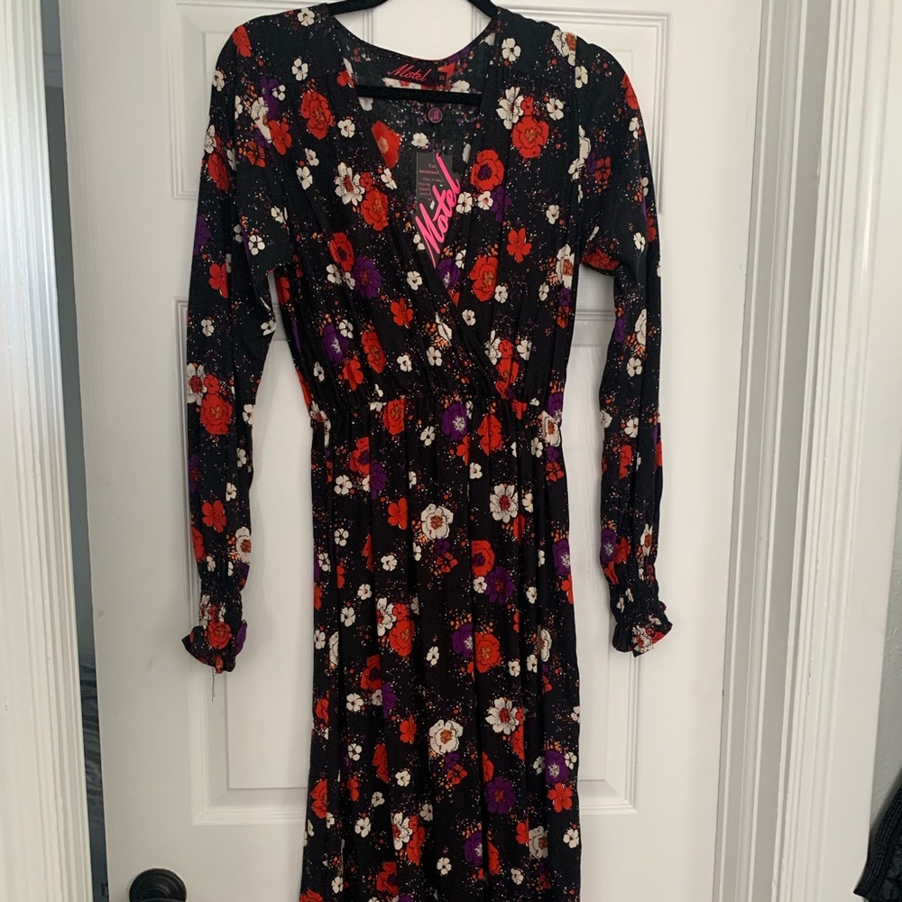 NWT Motel Floral Maxi Dress